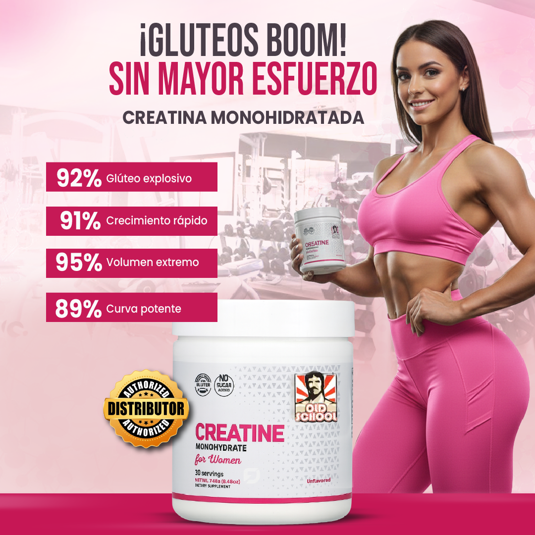Creatina para Aumentar Glúteos