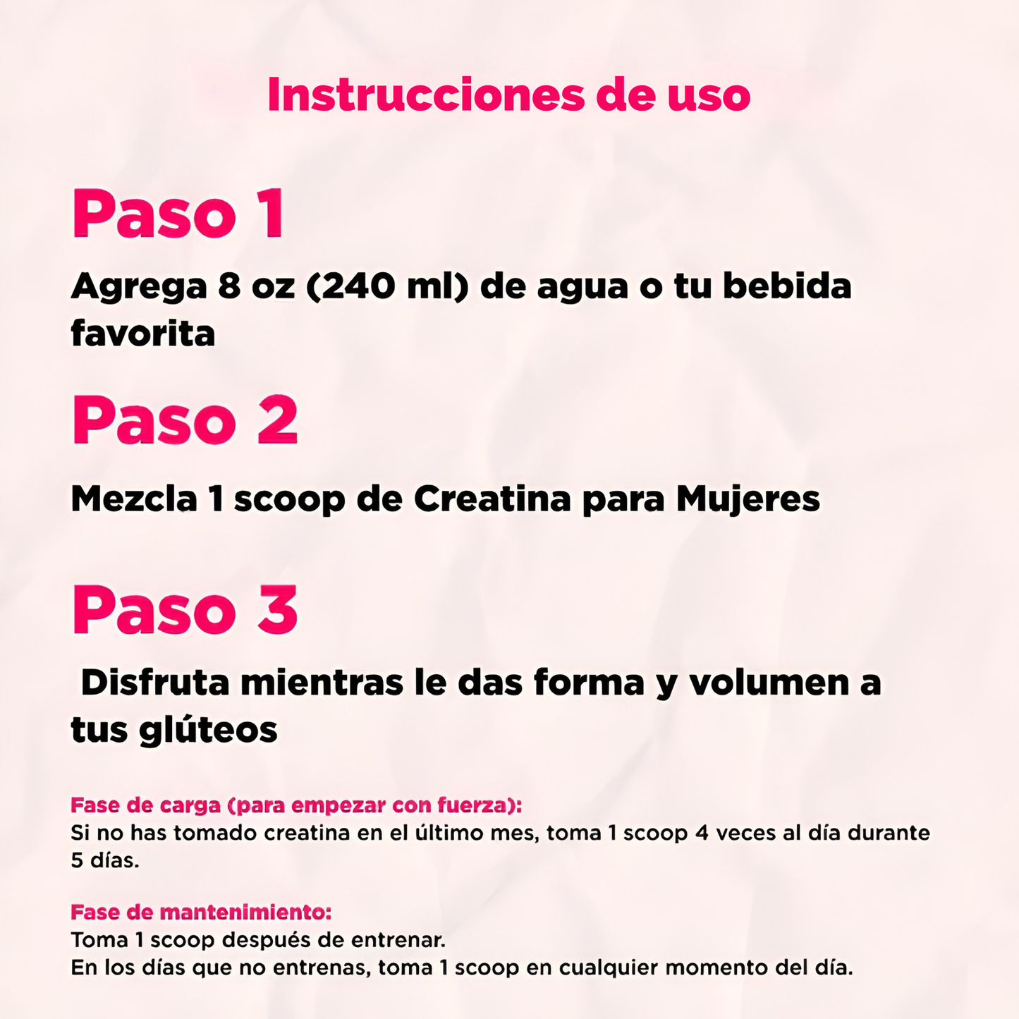 Creatina para Aumentar Glúteos