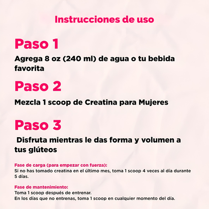 Creatina para Aumentar Glúteos